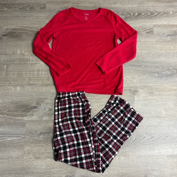 Croft & Barrow fleece pajamas women’s - Picture 1 of 3